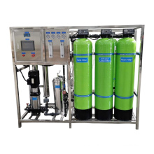 Alta qualidade 1000LPH/6000GPD RO Planta de equipamentos de tratamento de água com tela de toque PLC para venda com preço